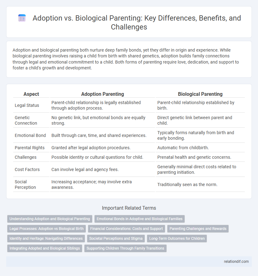Adoption vs. Biological Parenting: Key Differences, Benefits, and Challenges