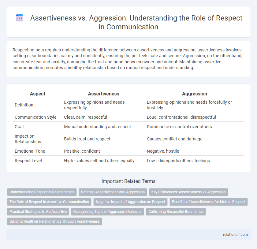 Assertiveness vs. Aggression: Understanding the Role of Respect in Communication
