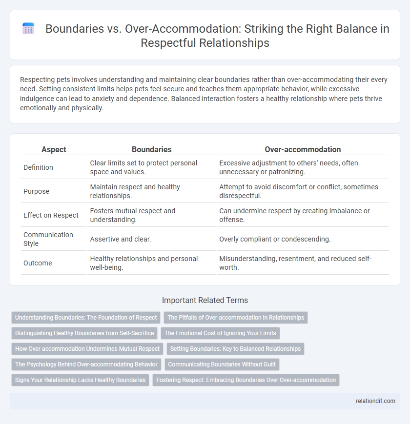 Boundaries vs. Over-Accommodation: Striking the Right Balance in Respectful Relationships