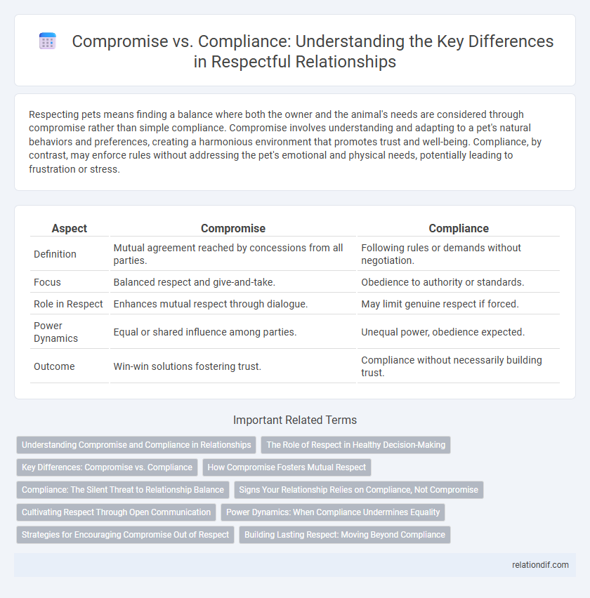 Compromise vs. Compliance: Understanding the Key Differences in Respectful Relationships