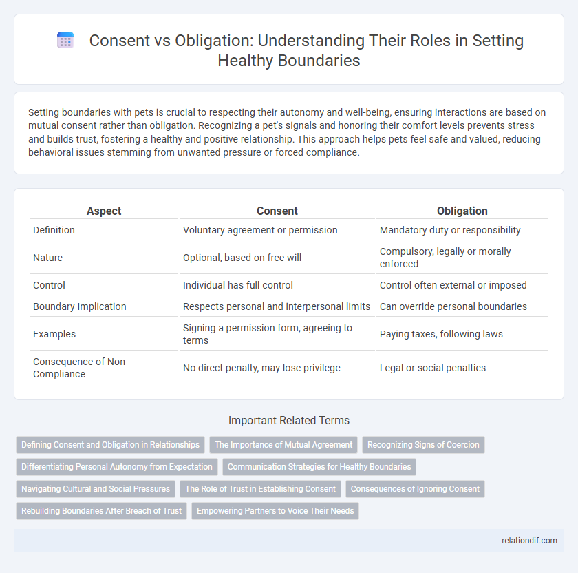 Consent vs Obligation: Understanding Their Roles in Setting Healthy Boundaries