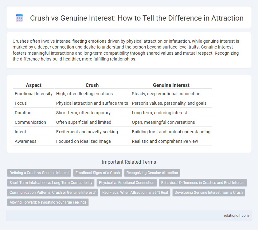 Crush vs Genuine Interest: How to Tell the Difference in Attraction