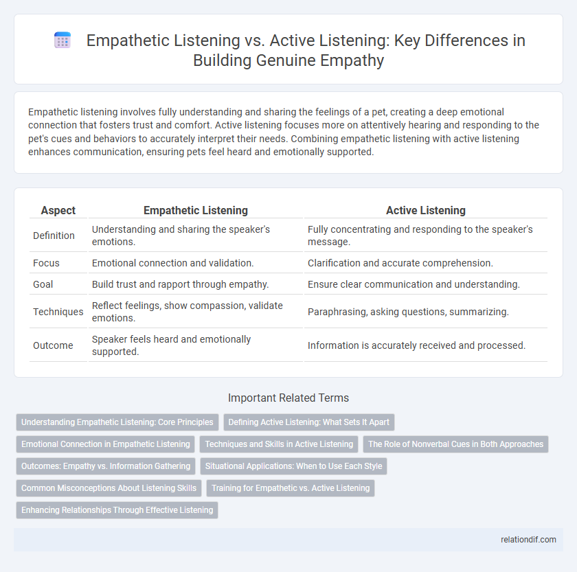 Empathetic Listening vs. Active Listening: Key Differences in Building Genuine Empathy