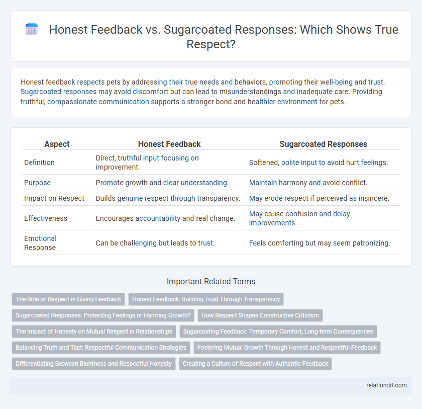 Honest Feedback vs. Sugarcoated Responses: Which Shows True Respect?