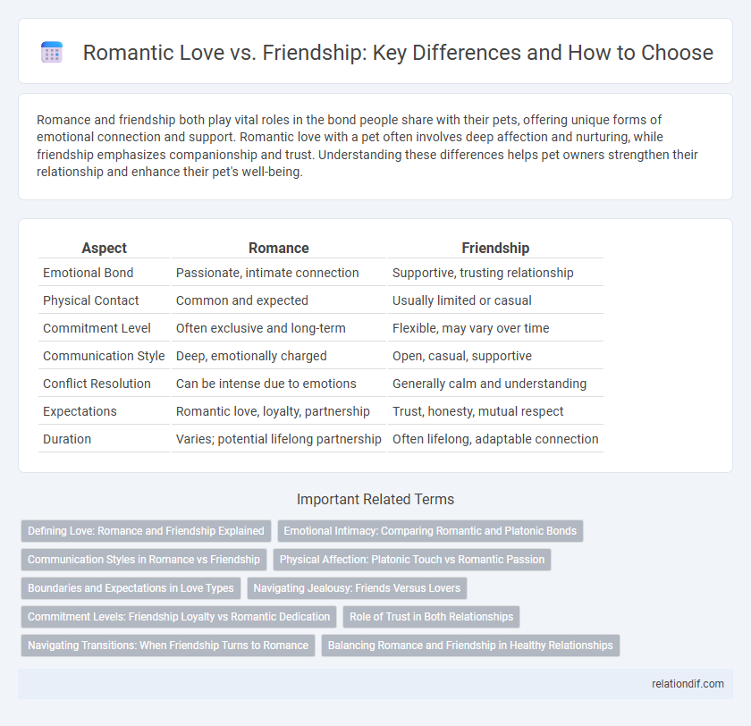 Romantic Love vs. Friendship: Key Differences and How to Choose