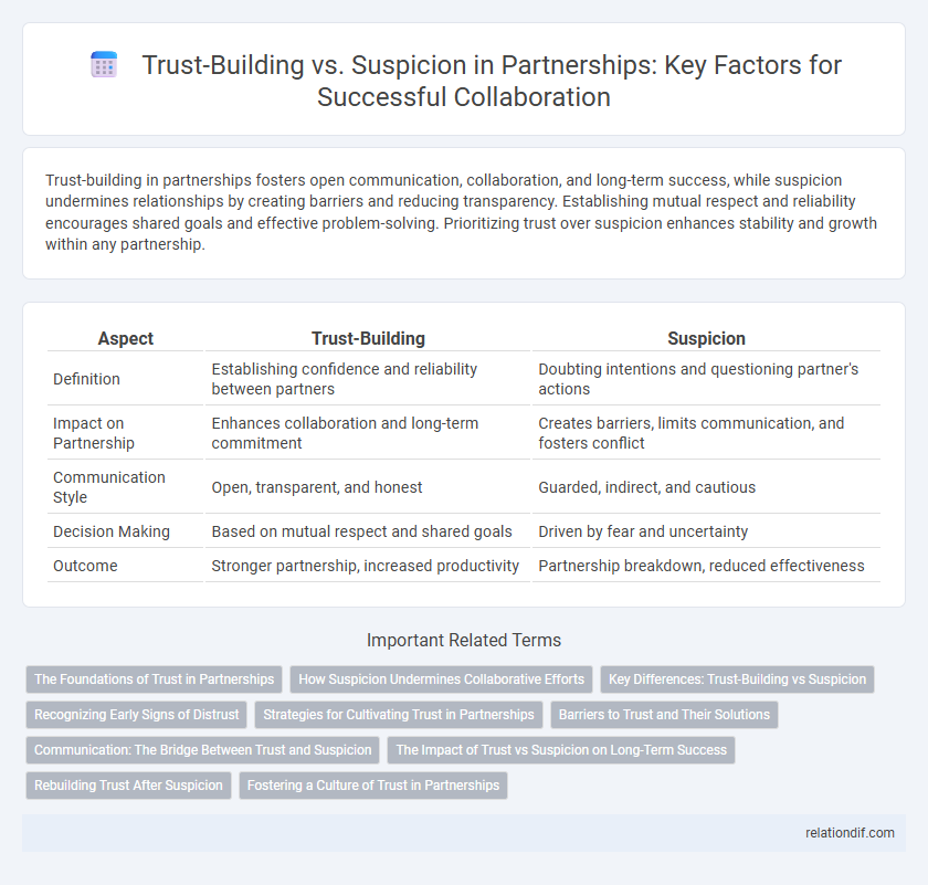Trust-Building vs. Suspicion in Partnerships: Key Factors for Successful Collaboration