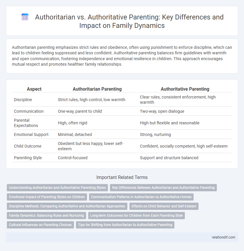 Authoritarian vs. Authoritative Parenting: Key Differences and Impact on Family Dynamics