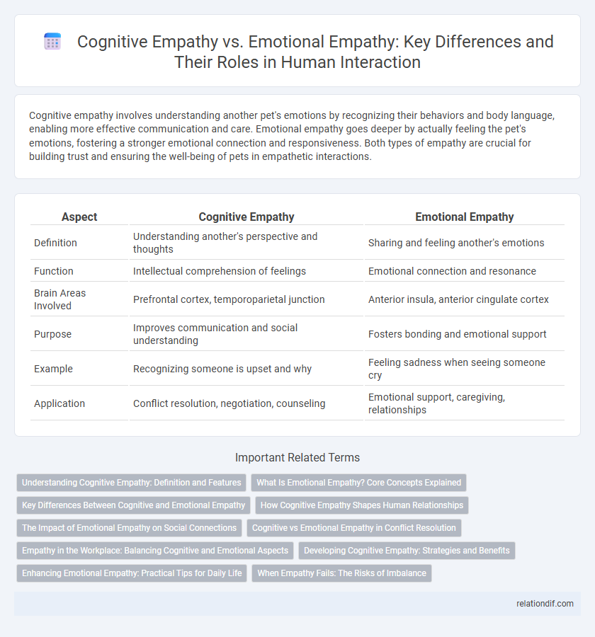 Cognitive Empathy vs. Emotional Empathy: Key Differences and Their Roles in Human Interaction