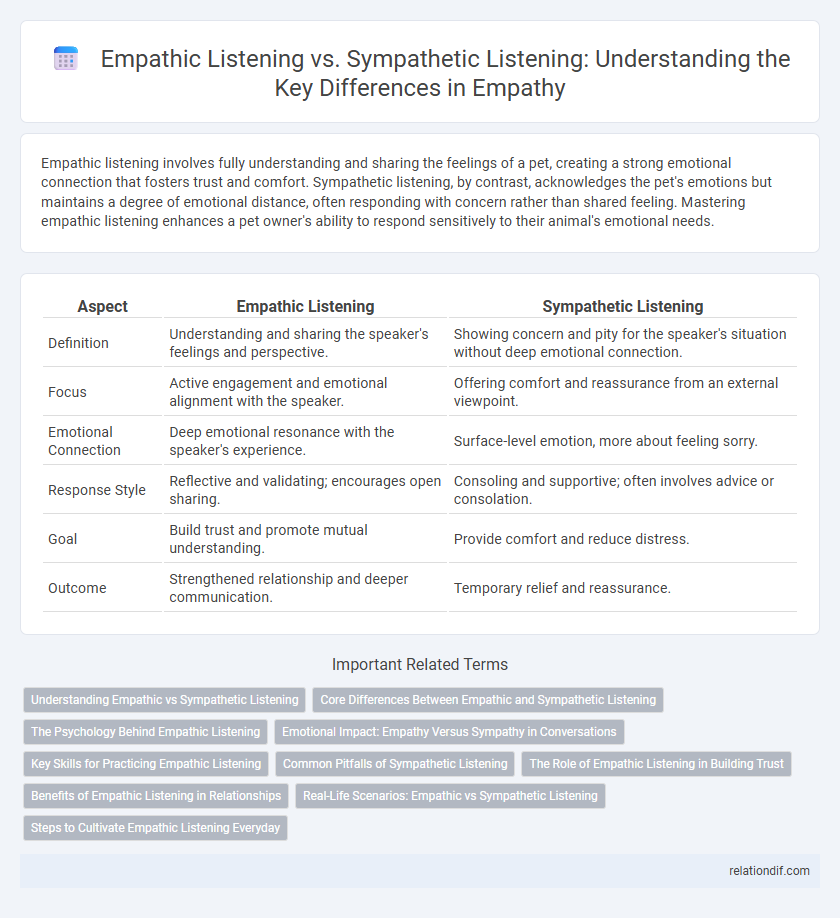 Empathic Listening vs. Sympathetic Listening: Understanding the Key Differences in Empathy