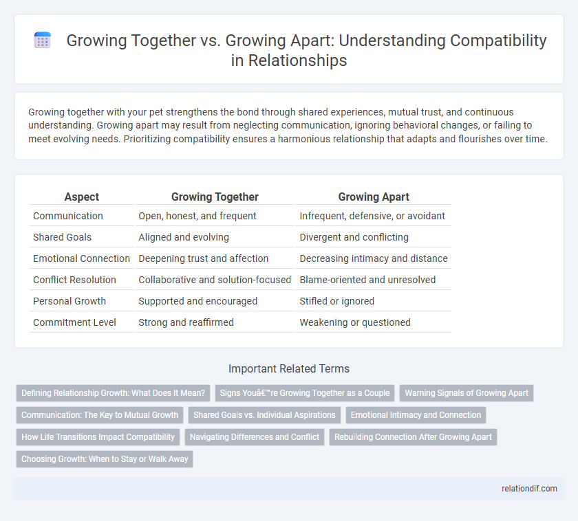 Growing Together vs. Growing Apart: Understanding Compatibility in Relationships