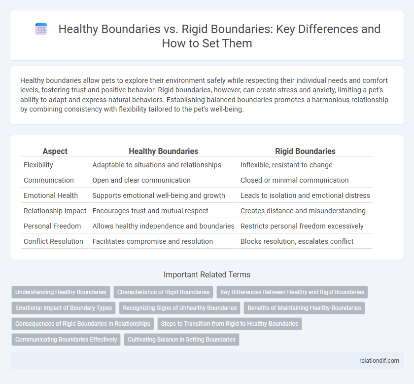 Healthy Boundaries vs. Rigid Boundaries: Key Differences and How to Set Them
