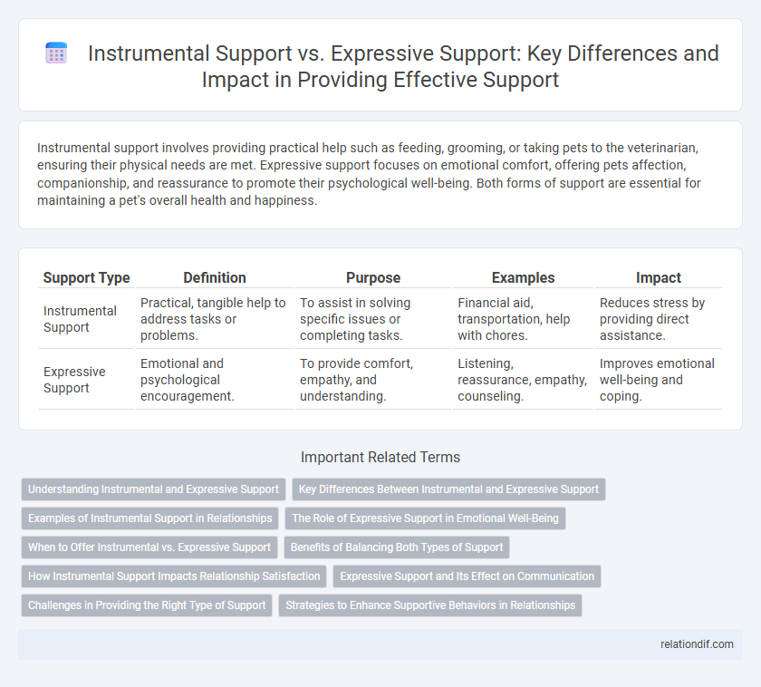 Instrumental Support vs. Expressive Support: Key Differences and Impact in Providing Effective Support