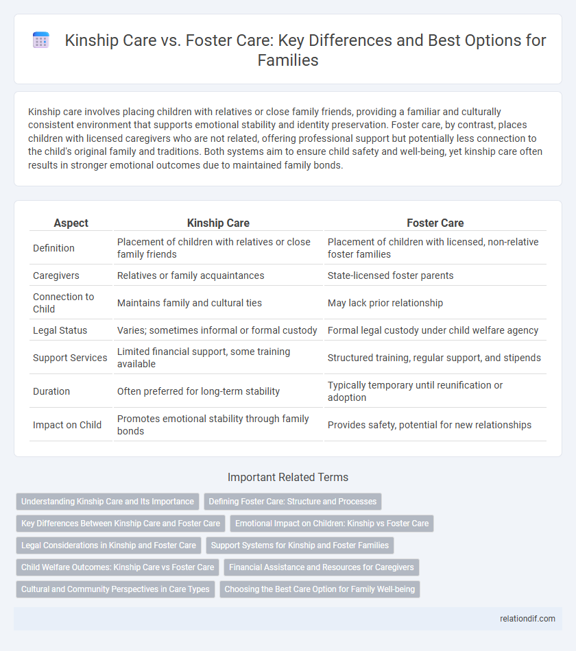 Kinship Care vs. Foster Care: Key Differences and Best Options for Families