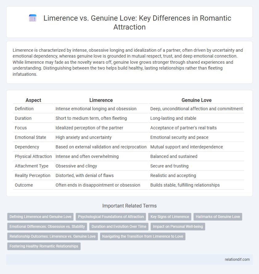 Limerence vs. Genuine Love: Key Differences in Romantic Attraction