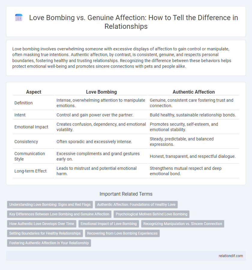 Love Bombing vs. Genuine Affection: How to Tell the Difference in Relationships