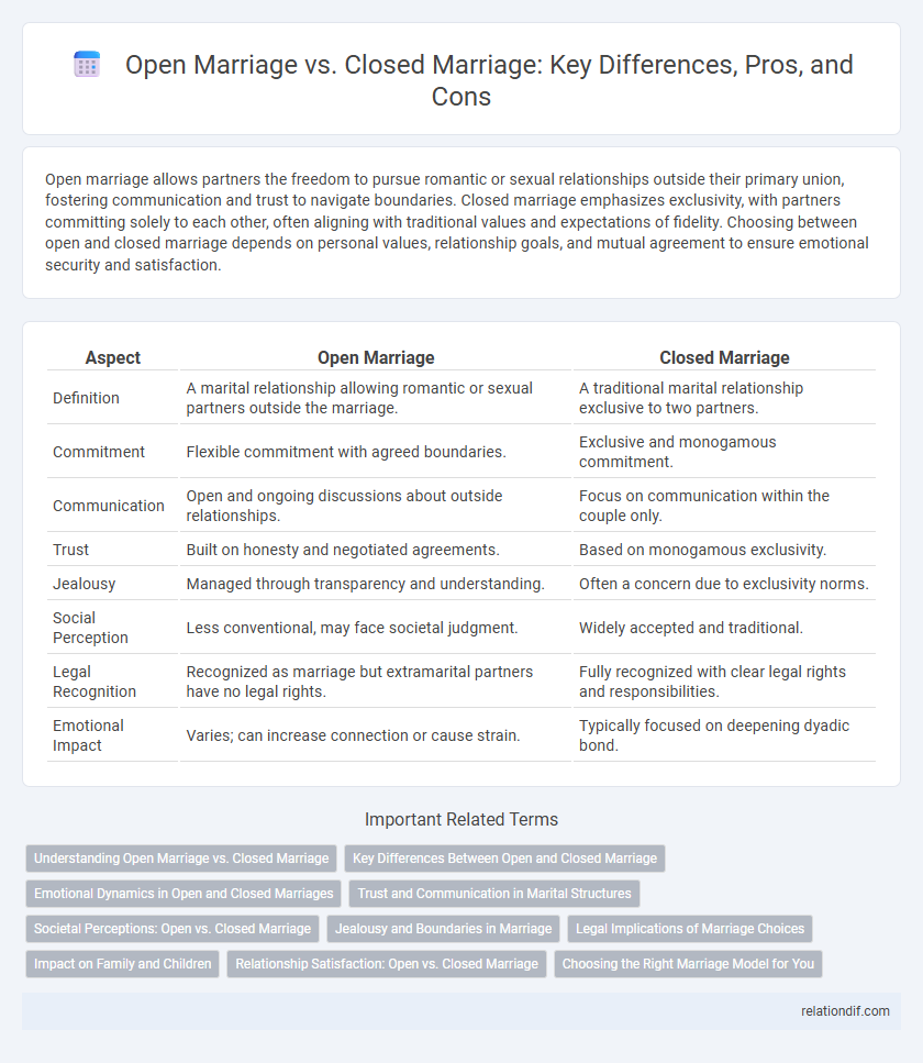 Open Marriage vs. Closed Marriage: Key Differences, Pros, and Cons