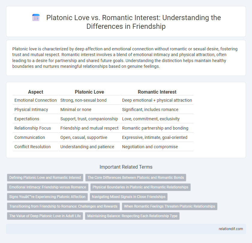 Platonic Love vs. Romantic Interest: Understanding the Differences in Friendship