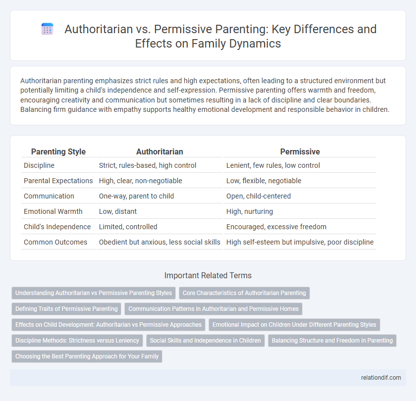 Authoritarian vs. Permissive Parenting: Key Differences and Effects on Family Dynamics