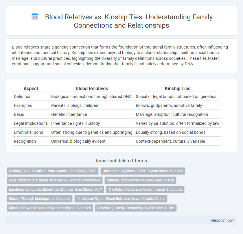 Blood Relatives vs. Kinship Ties: Understanding Family Connections and Relationships