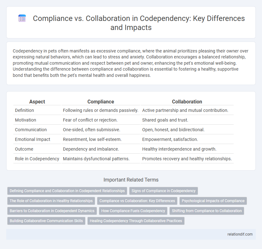 Compliance vs. Collaboration in Codependency: Key Differences and Impacts