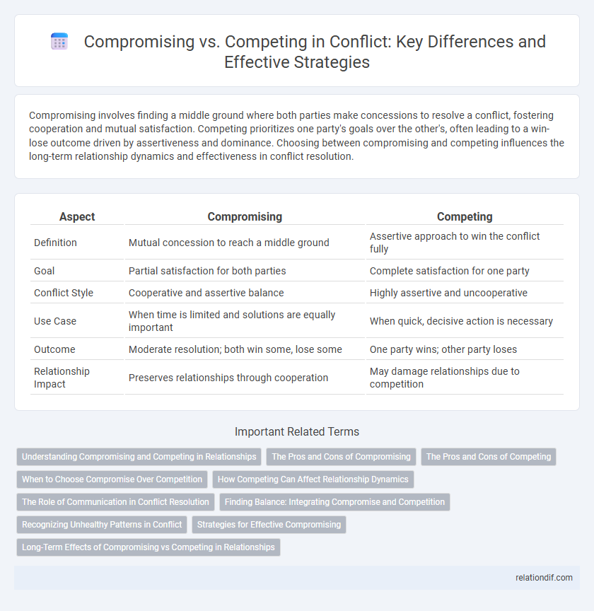 Compromising vs. Competing in Conflict: Key Differences and Effective Strategies