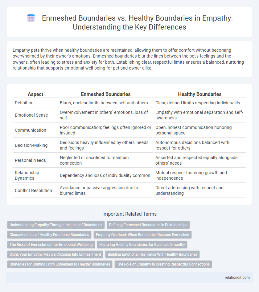 Enmeshed Boundaries vs. Healthy Boundaries in Empathy: Understanding the Key Differences