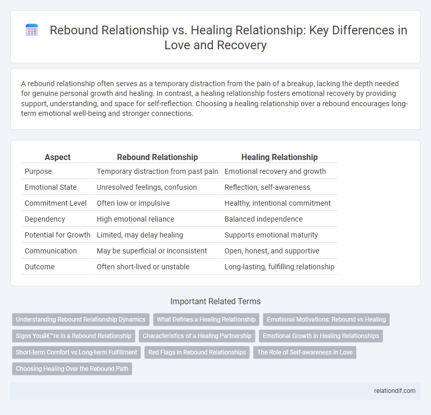 Rebound Relationship vs. Healing Relationship: Key Differences in Love and Recovery