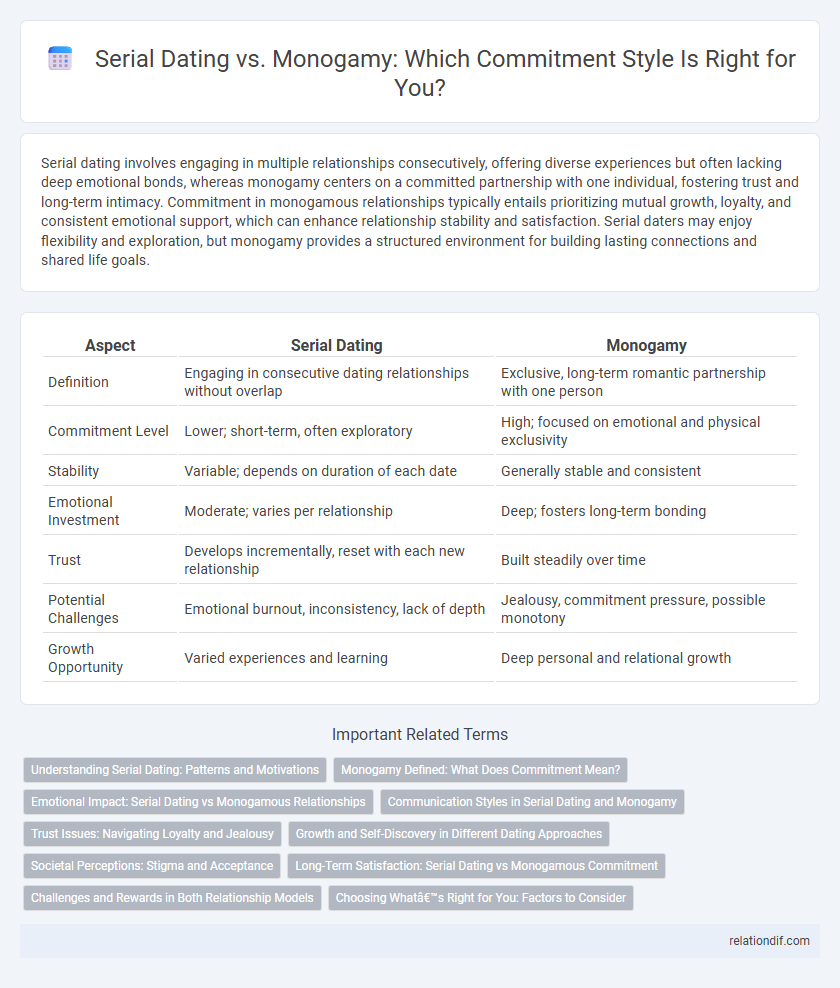 Serial Dating vs. Monogamy: Which Commitment Style Is Right for You?