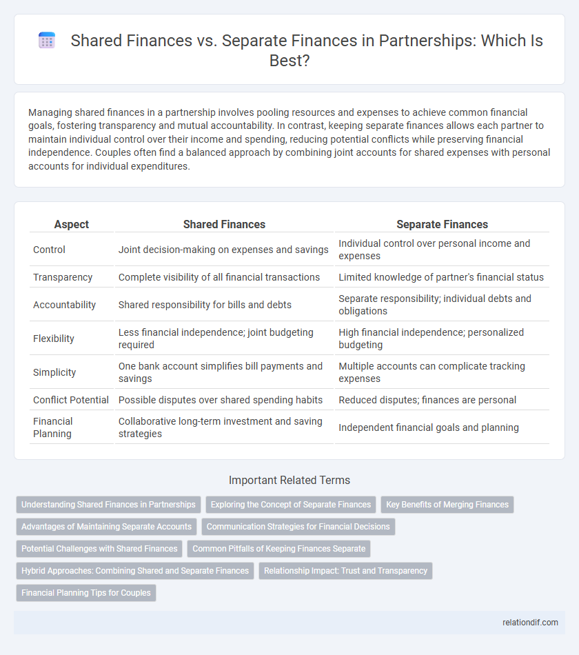 Shared Finances vs. Separate Finances in Partnerships: Which Is Best?