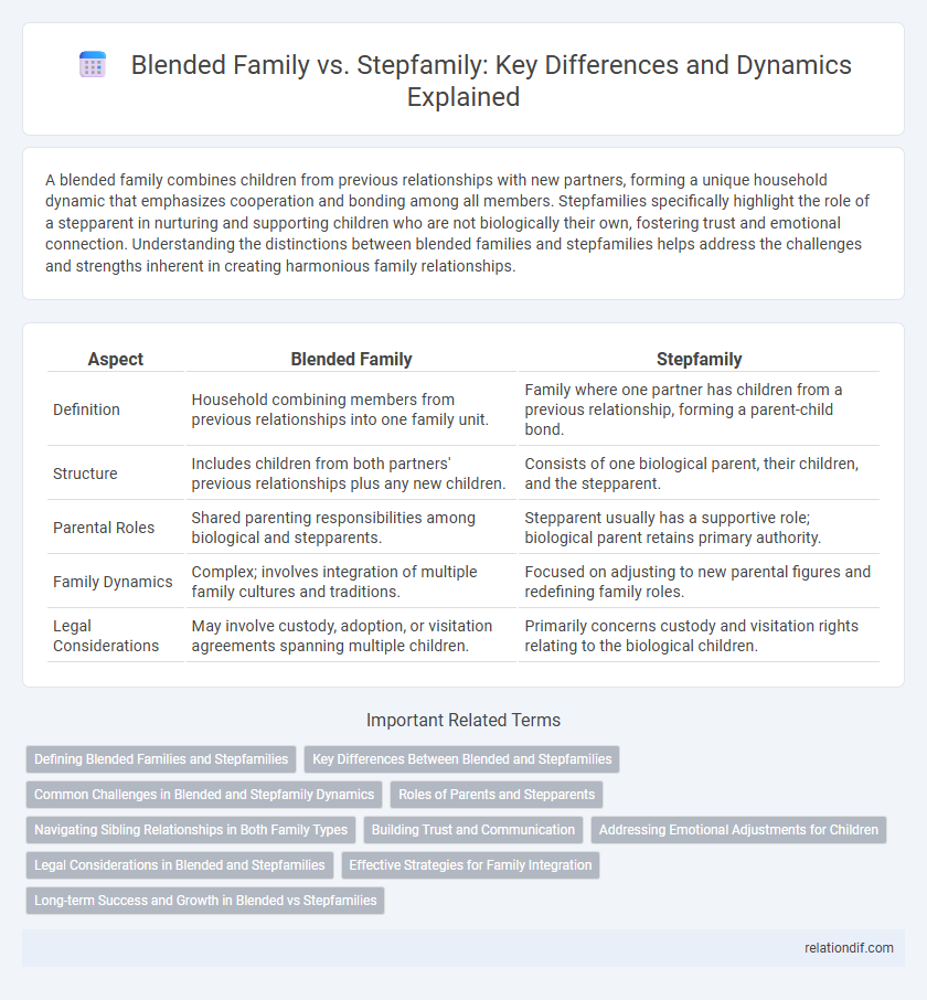Blended Family vs. Stepfamily: Key Differences and Dynamics Explained