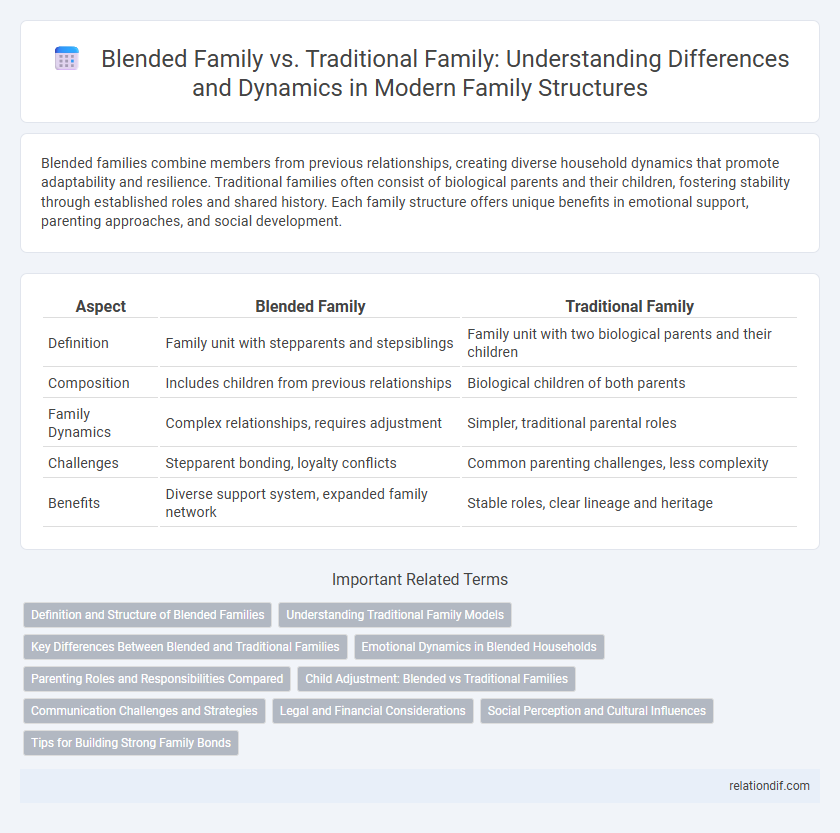 Blended Family vs. Traditional Family: Understanding Differences and Dynamics in Modern Family Structures