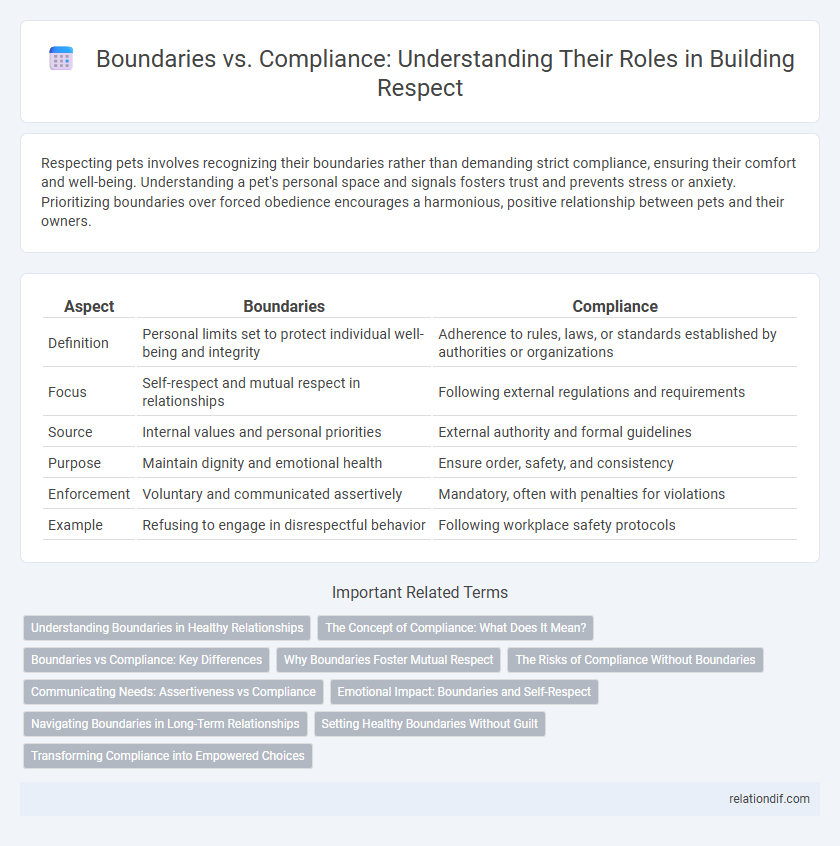 Boundaries vs. Compliance: Understanding Their Roles in Building Respect