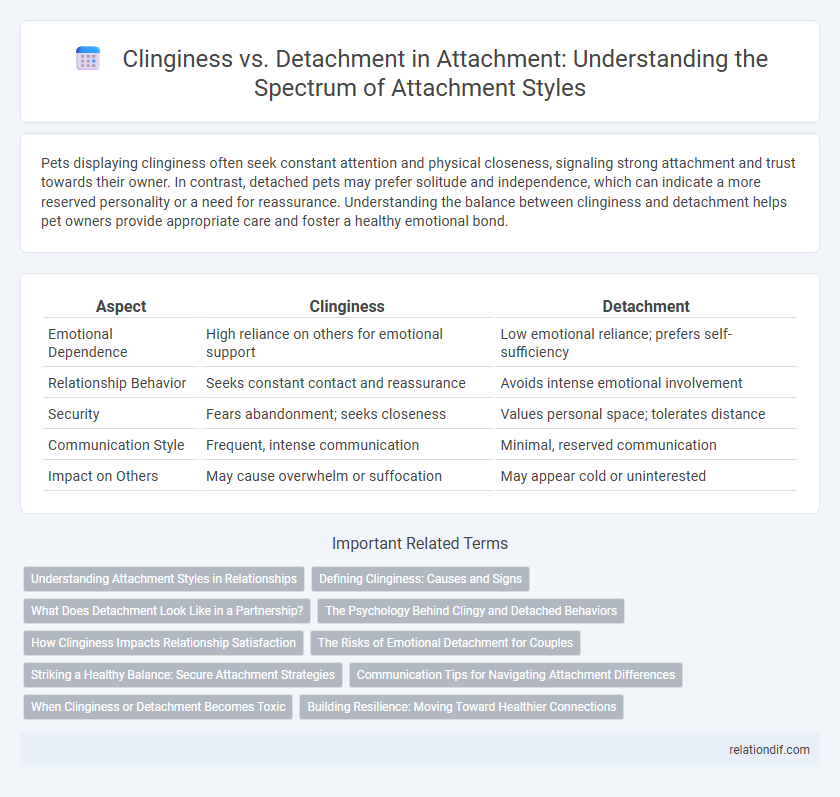 Clinginess vs. Detachment in Attachment: Understanding the Spectrum of Attachment Styles