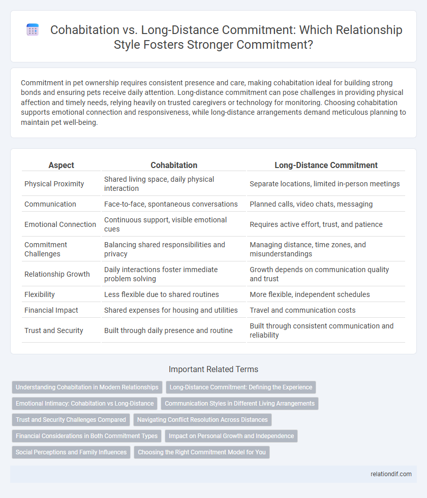 Cohabitation vs. Long-Distance Commitment: Which Relationship Style Fosters Stronger Commitment?