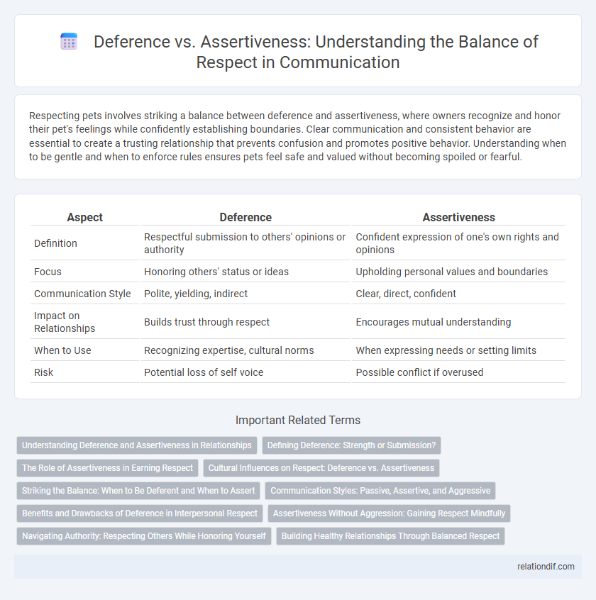 Deference vs. Assertiveness: Understanding the Balance of Respect in Communication