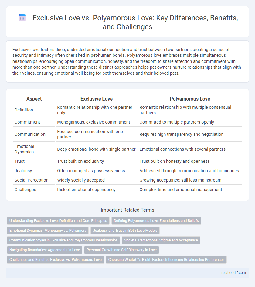 Exclusive Love vs. Polyamorous Love: Key Differences, Benefits, and Challenges