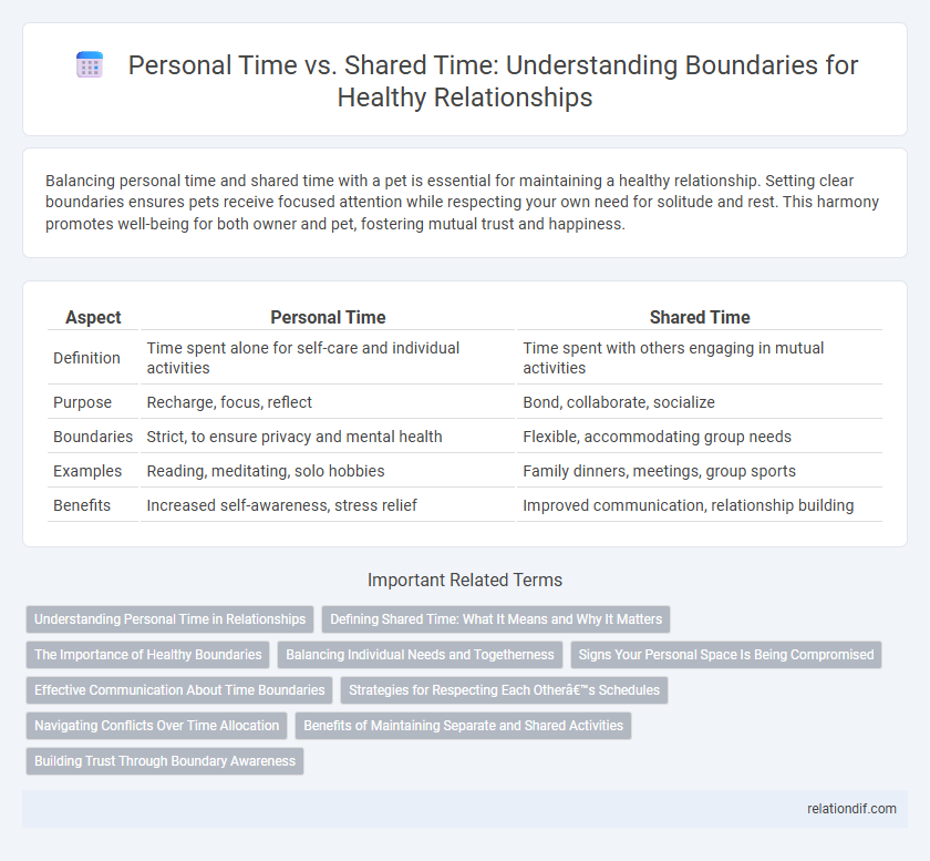 Personal Time vs. Shared Time: Understanding Boundaries for Healthy Relationships