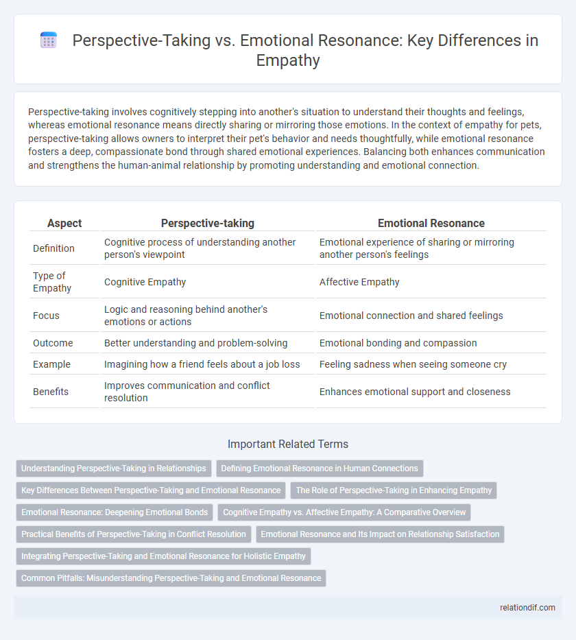 Perspective-Taking vs. Emotional Resonance: Key Differences in Empathy