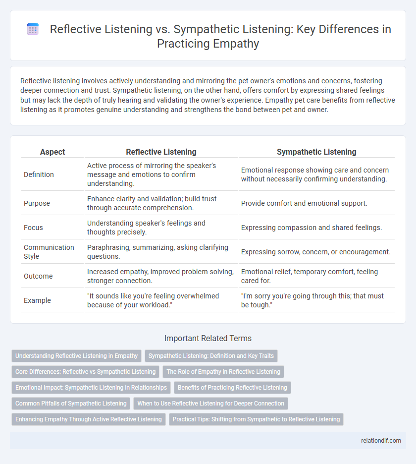 Reflective Listening vs. Sympathetic Listening: Key Differences in Practicing Empathy