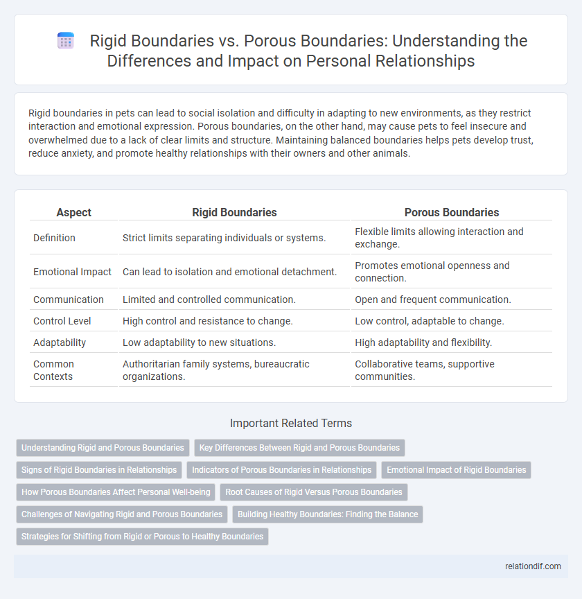Rigid Boundaries vs. Porous Boundaries: Understanding the Differences and Impact on Personal Relationships