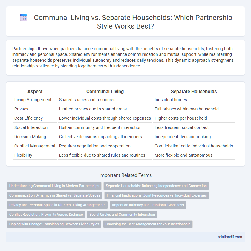 Communal Living vs. Separate Households: Which Partnership Style Works Best?