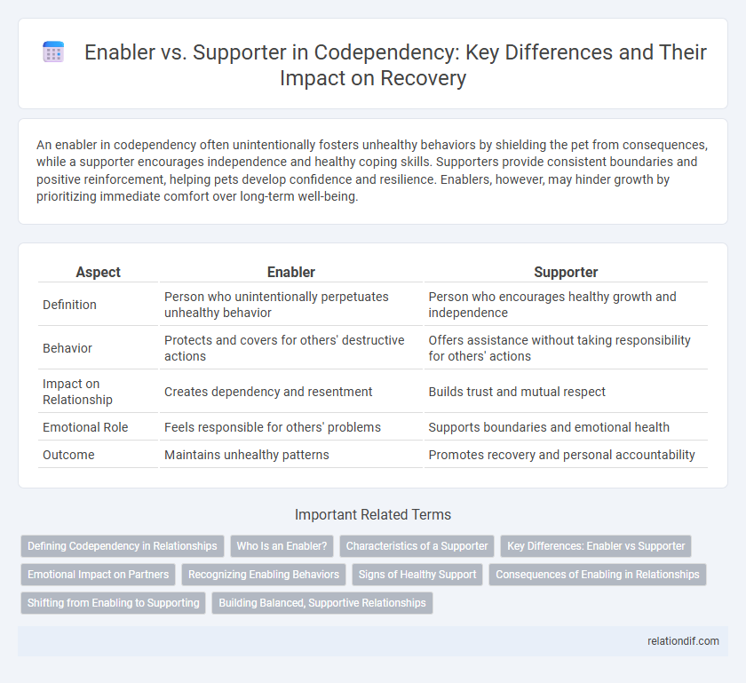 Enabler vs. Supporter in Codependency: Key Differences and Their Impact on Recovery