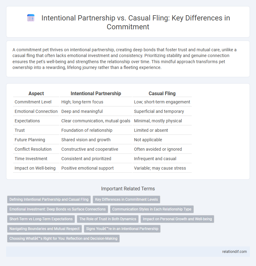 Intentional Partnership vs. Casual Fling: Key Differences in Commitment