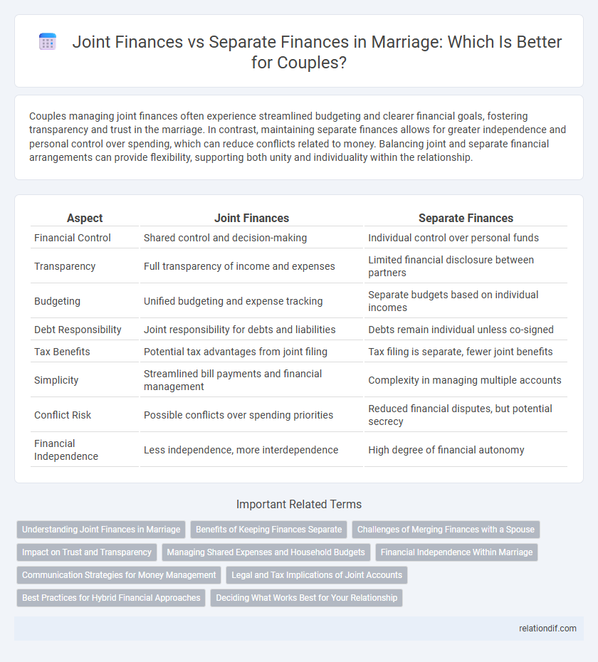 Joint Finances vs Separate Finances in Marriage: Which Is Better for Couples?