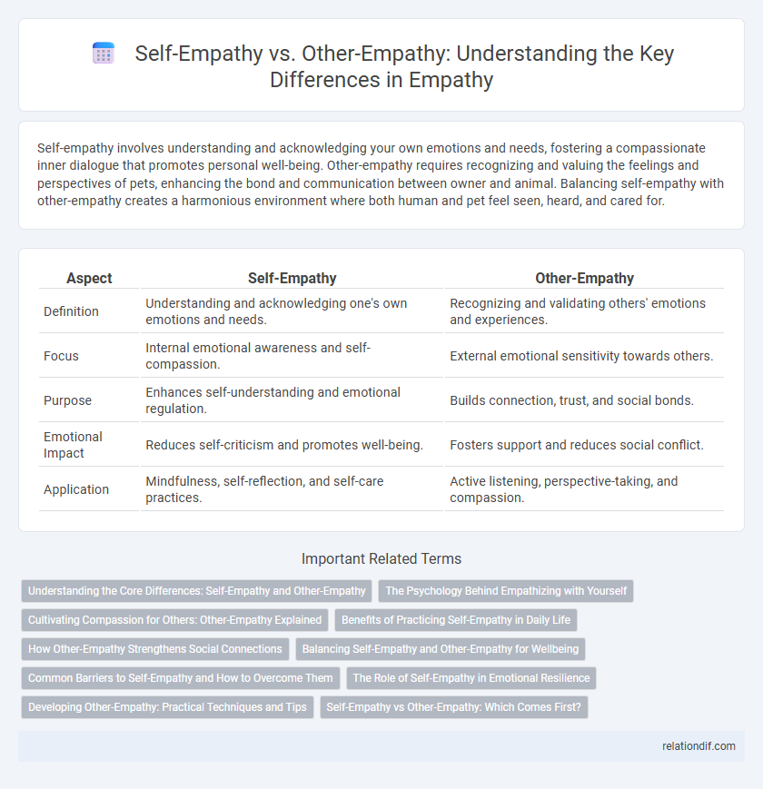 Self-Empathy vs. Other-Empathy: Understanding the Key Differences in Empathy