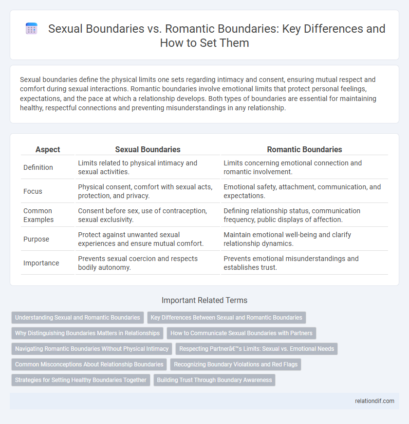 Sexual Boundaries vs. Romantic Boundaries: Key Differences and How to Set Them
