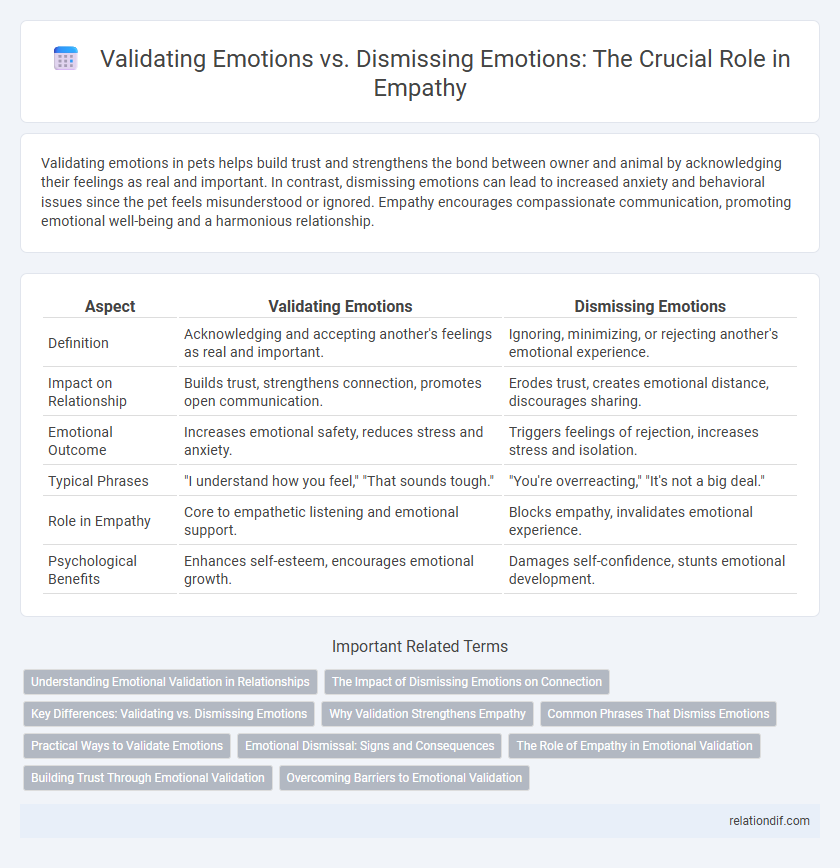 Validating Emotions vs. Dismissing Emotions: The Crucial Role in Empathy