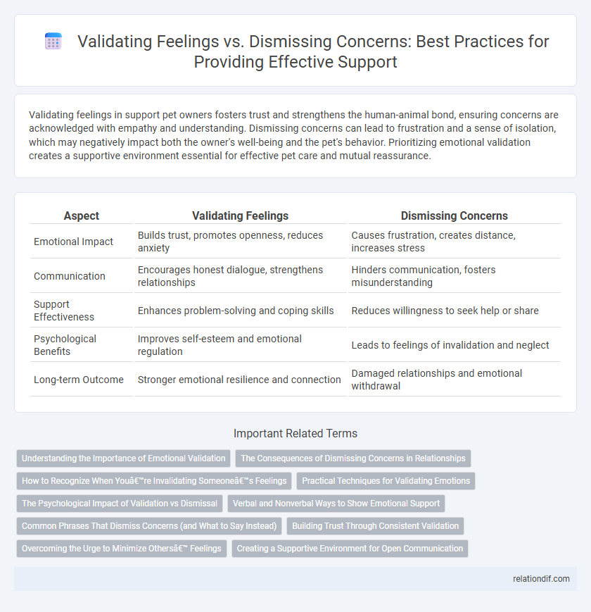 Validating Feelings vs. Dismissing Concerns: Best Practices for Providing Effective Support