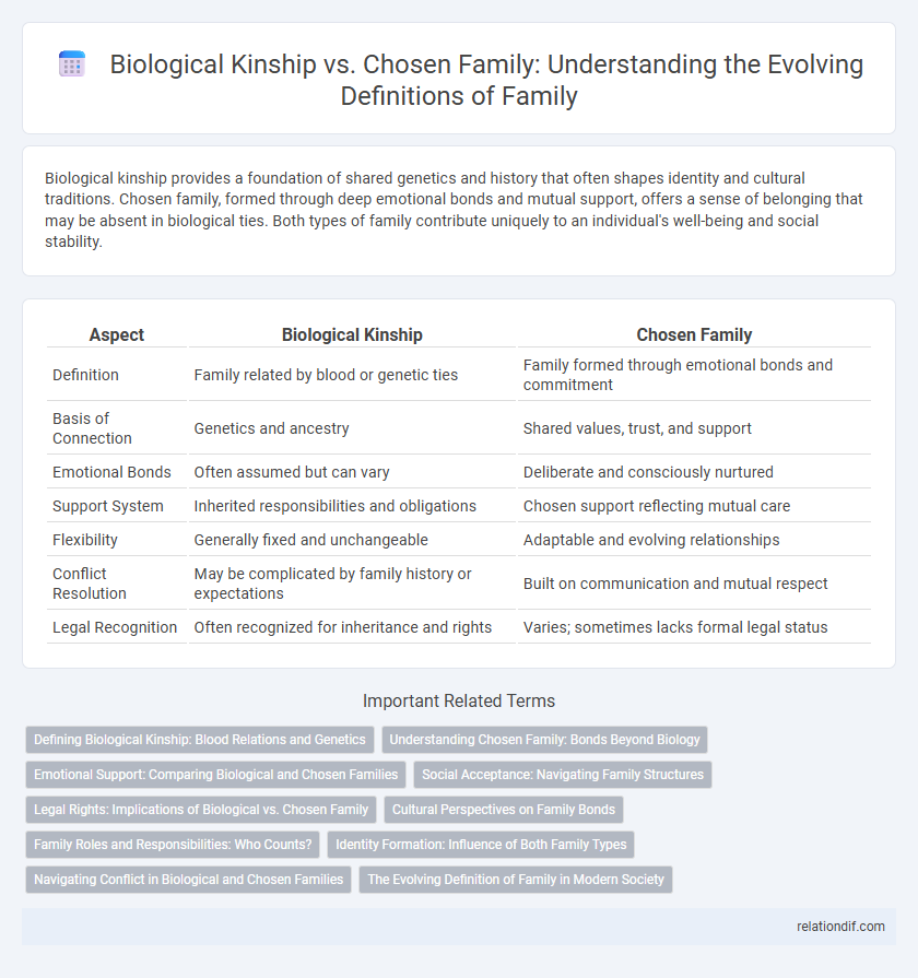 Biological Kinship vs. Chosen Family: Understanding the Evolving Definitions of Family