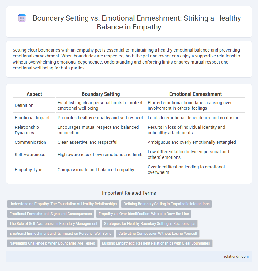 Boundary Setting vs. Emotional Enmeshment: Striking a Healthy Balance in Empathy